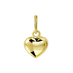 9k hanger hartje 9k geelgoud kleurig