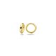 Klappcreolen 8 mm 14K Gelbgold