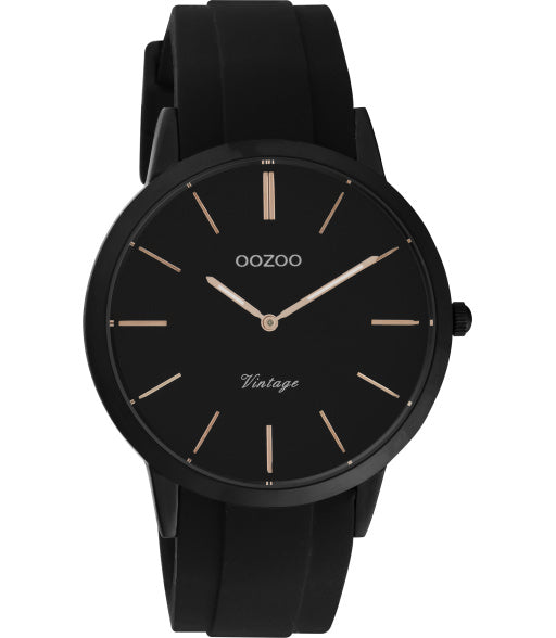 OOZOO Vintage zwart/rosé 42 mm C20174