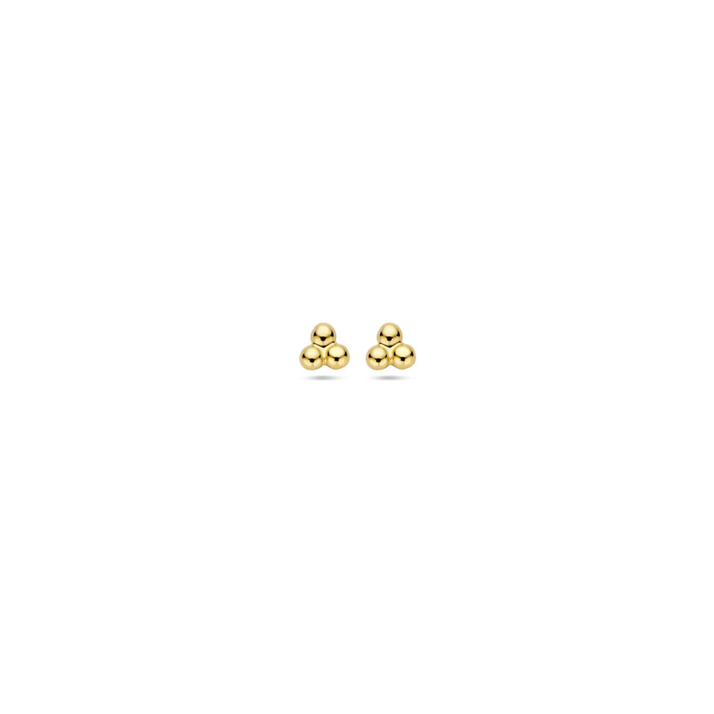Ohrstecker Kügelchen 2,5 mm 14K Gelbgold