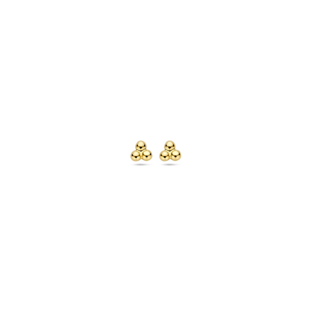 Ohrstecker Kügelchen 2,5 mm 14K Gelbgold