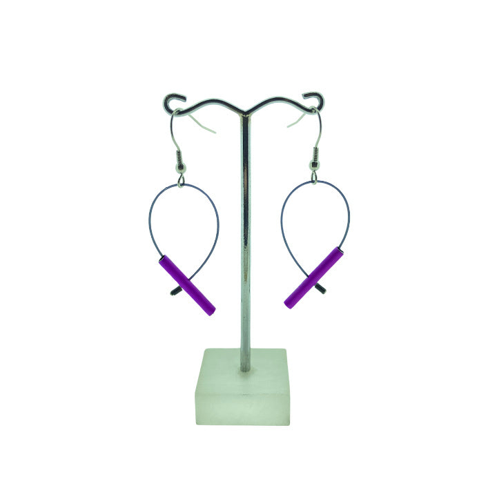 geanodiseerd aluminium oorbellen