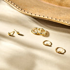 Ohrringe Perlen 14K Gelbgold