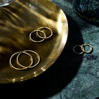 Ohrringe 1,8 mm Rundrohr 14K Gelbgold