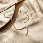singapore 2,4 mm 14K geelgoud