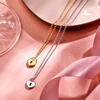 collier hart en slot 41 + 4 cm zilver gerhodineerd