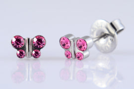 Schietoorbellen Vlinder M/K S/S 6 mm