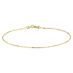 Armband venezianisch und Stabelemente 0,9 mm 16,5 - 17,5 - 18,5 cm 14K Gelbgold