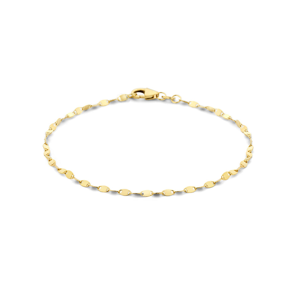 Armband 2,0 mm 18 cm 14K Gelbgold