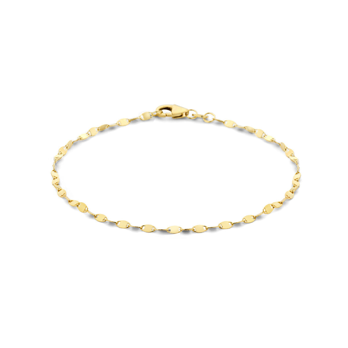 Armband 2,0 mm 18 cm 14K Gelbgold