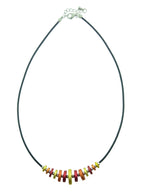 geanodiseerde schijfjes collier