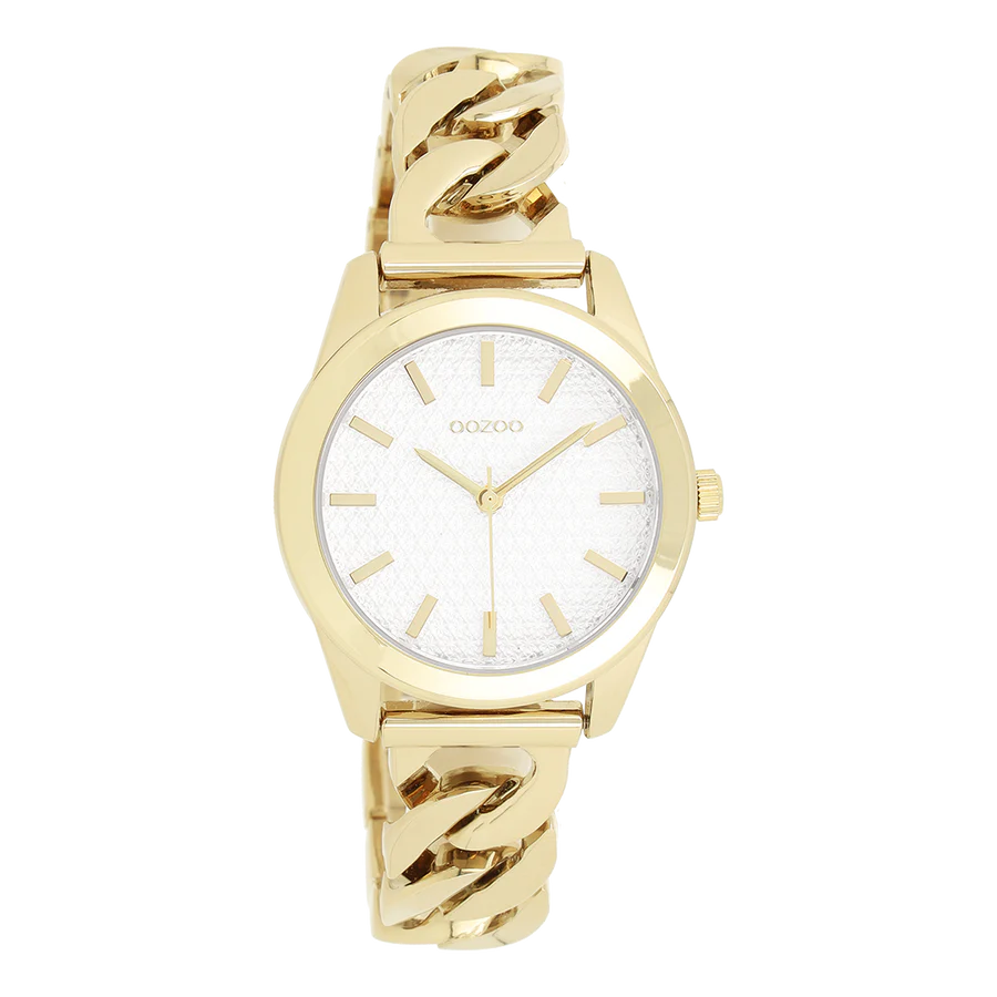 OOZOO petit schakel band horloge