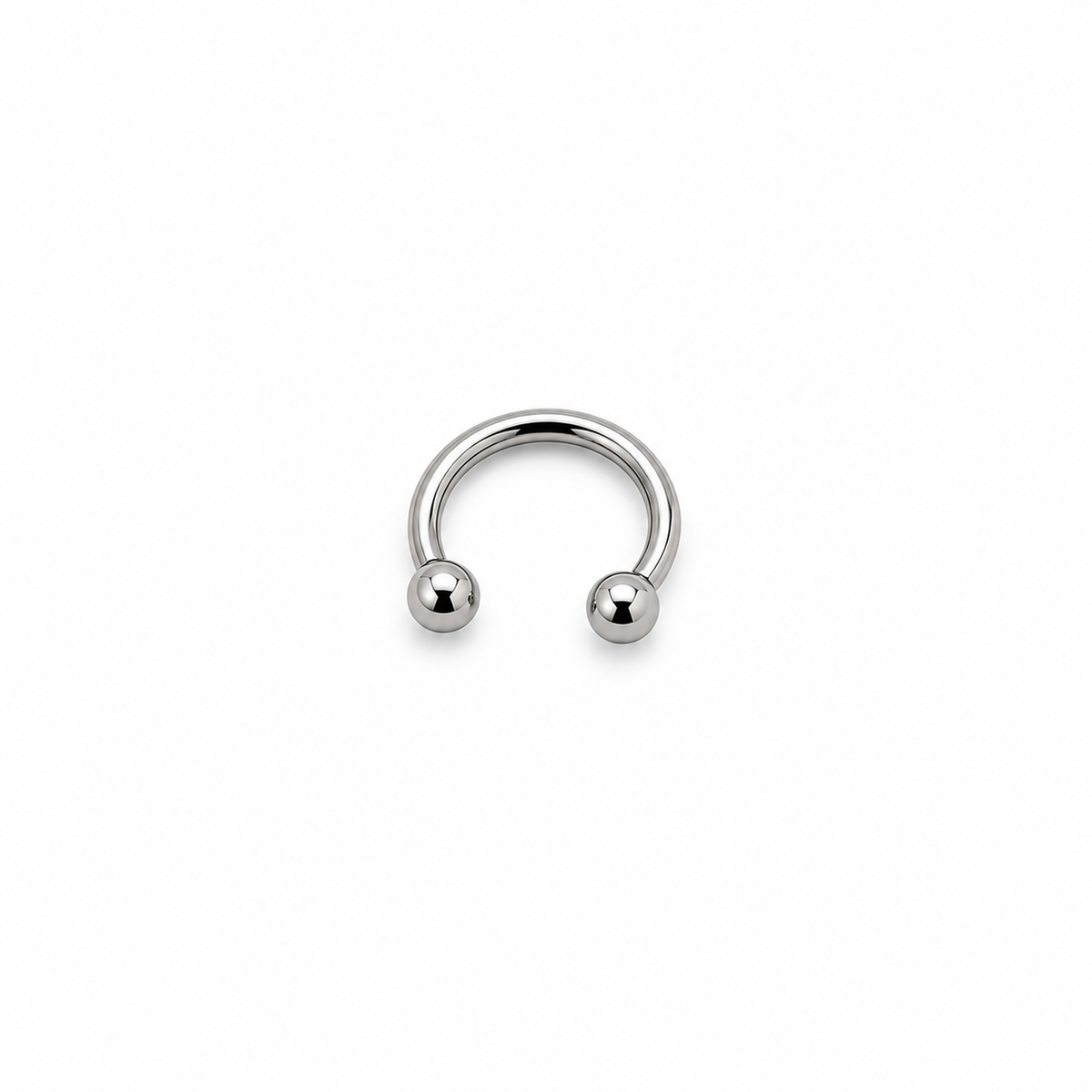 Circular barbell chirurgisch staal