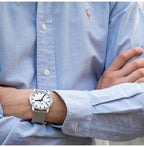 Mondaine Simply Elegant - Ø36 - Zilverkleurig