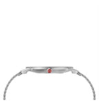 Mondaine Horloge  Simply Elegant - Ø41 - Zilverkleurig