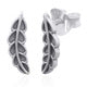 zilveren oorknopjes: hangend blaadje