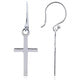 oorhangers: kruisje