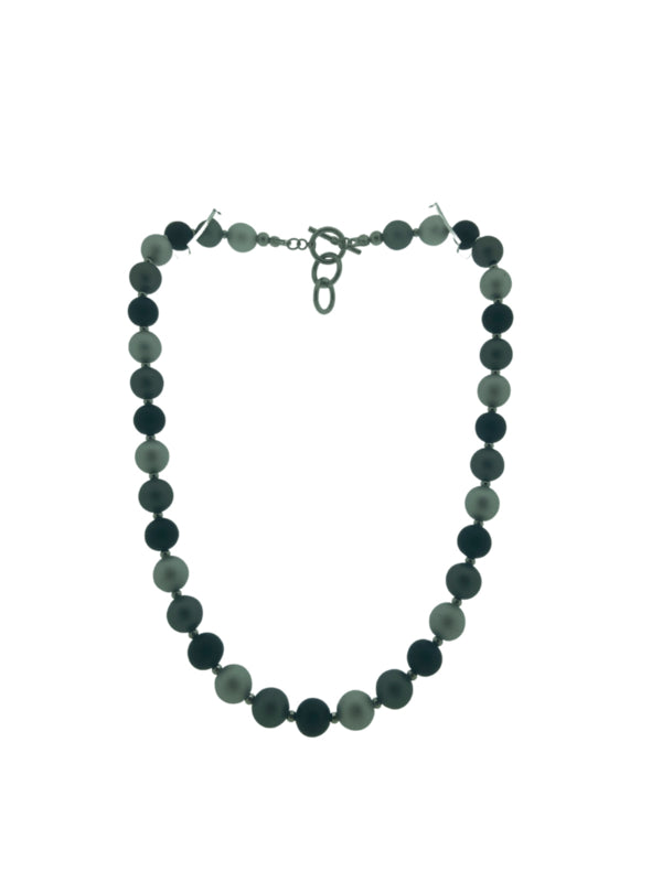 collier aluminium bolletjes