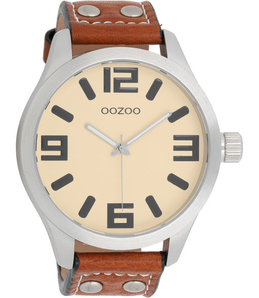 OOZOO Basic bruin/créme 51 mm C1002