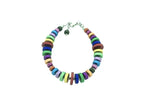 armband met schijfjes op edelstaal