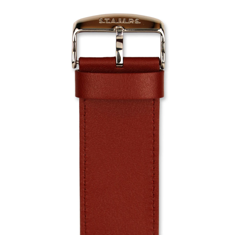 STAMPS-bandje donkerrood