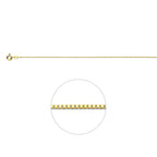 venetiaans 0,8 mm 14K geelgoud