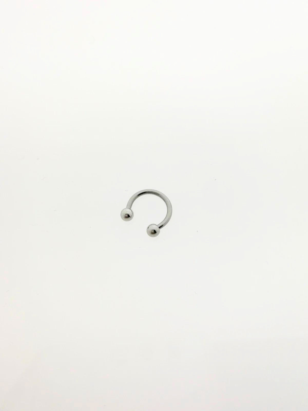 Circular barbell chirurgisch staal