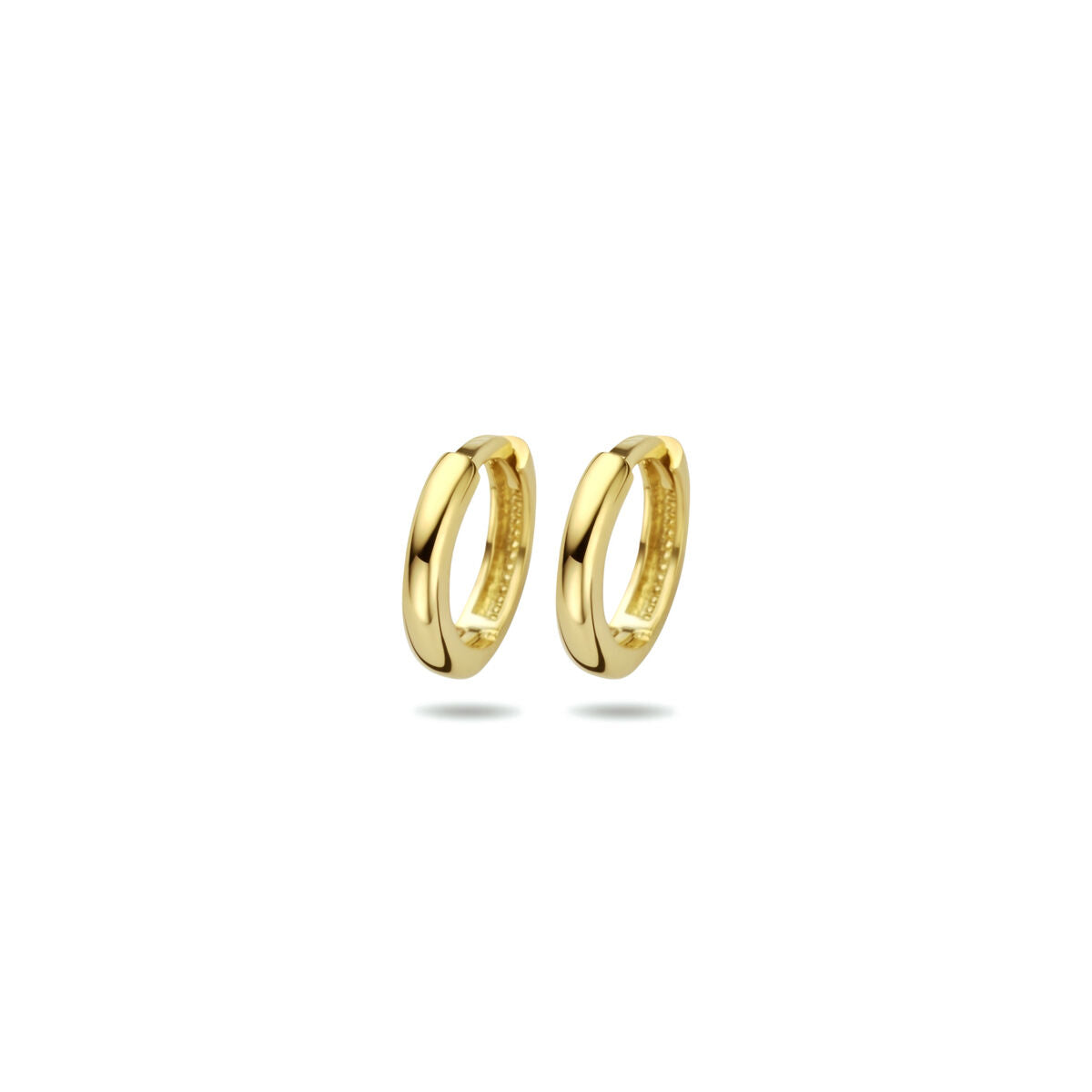 klapoorringen 14K geelgoud