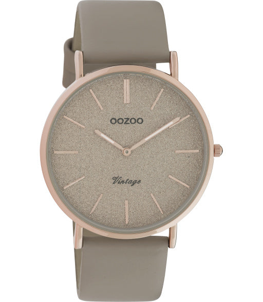 OOZOO Vintage Taupe Glitzer 40 mm C20167
