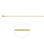 venetiaans 1,1 mm 14K geelgoud