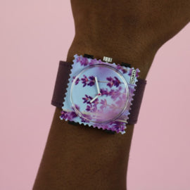 STAMPS-klokje Lavanda