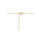 9k collier hart 40 - 42 - 44 cm 9K geel