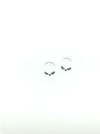 Zilveren oorringetjes bali klein