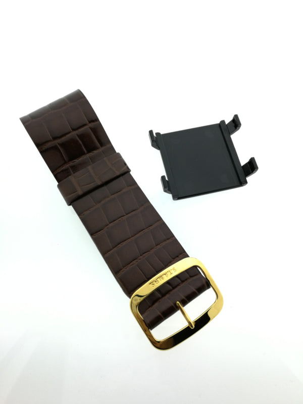 STAMPS - Bandje bruin croco