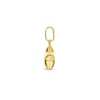 Anhänger Stern 11 mm 14K Gelbgold
