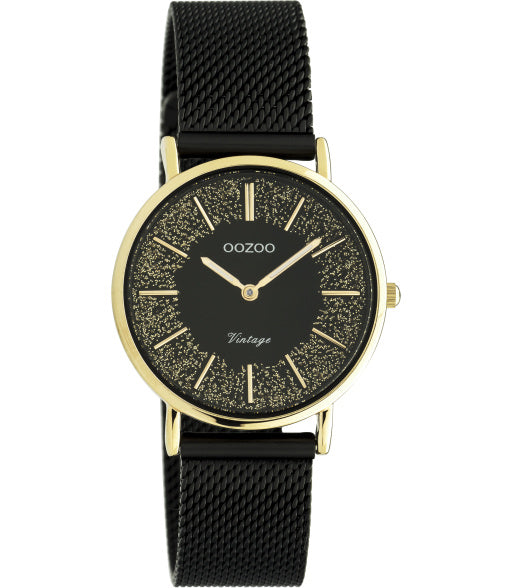 OOZOO Vintage zwart/rosé 32 mm C20187