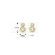 Ohrstecker Zirkonia 14K Gelbgold