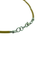 geanodiseerd aluminium collier met blokjes