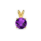 Anhänger Amethyst 14K Gelbgold