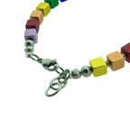 Armband kleine vierkante blokjes