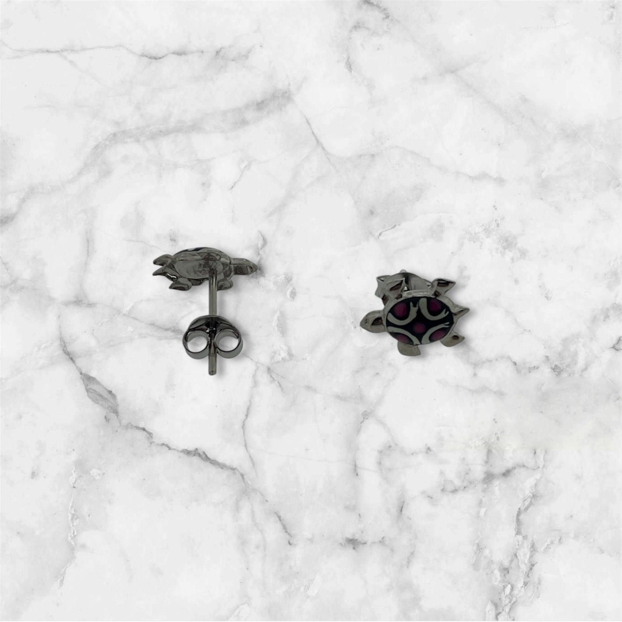 oorknopjes schildpad