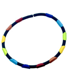 Tjongejonge collier stukken multicolor